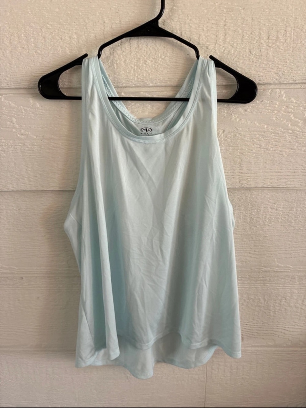 Athletic Works Light Blue Women's Performance Tank